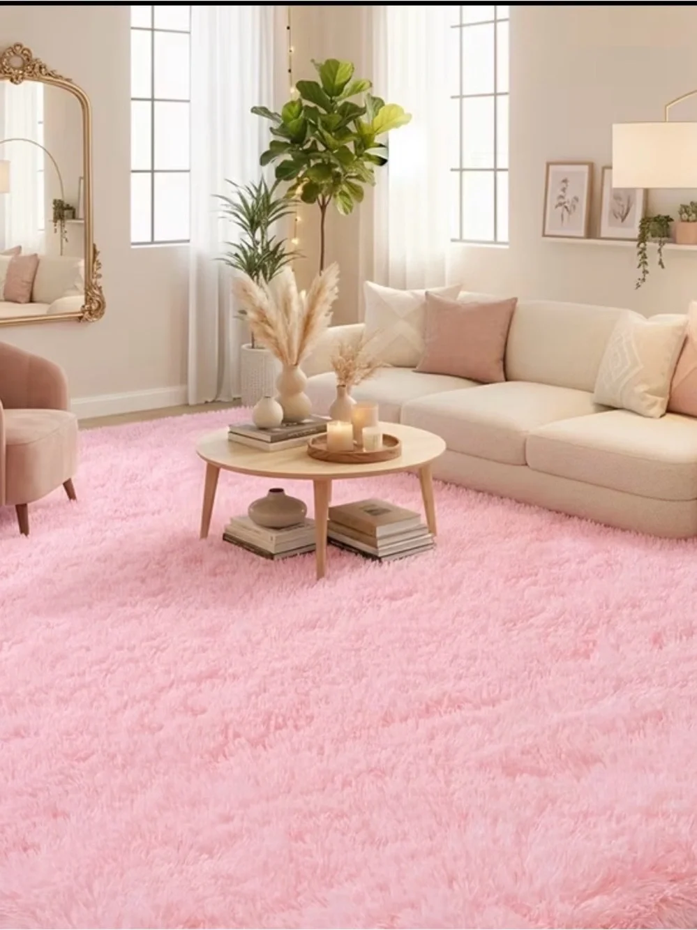Luxurious Fluffy Shag Rug Ultra Soft,Plush,Fuzzy Durable size 5x8ft New